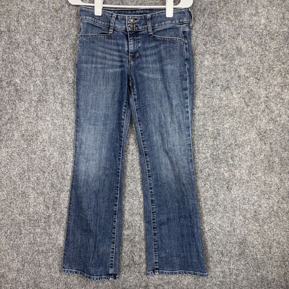 GAP Jeans Womens Size 4 Curvy Bootcut - Picture 1 of 9